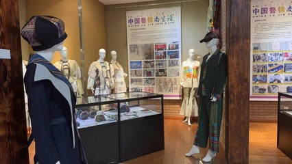 紡織服裝學院精彩亮相中國魯錦文化藝術展，承辦展覽彰顯文化傳承與創新